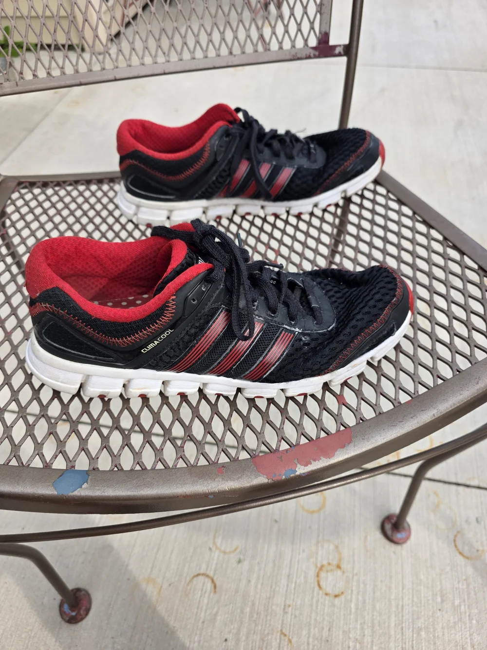Adidas Climacool 1 Core Black Red Men's Athletic Shoes Black & Red US 9.5